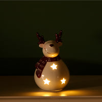 Ceramic Nutmeg The Light Up Reindeer