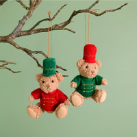 Festive Hanging Bears No1. (2 Designs - Bertie Bears)