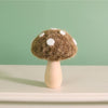 Autumn Felt Wooden Toadstool (13.5cm)