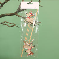 Festive Wooden Pics - Reindeers
