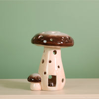 Ceramic Enchanted Toadstool Light Up Ornament