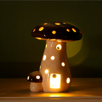 Ceramic Enchanted Toadstool Light Up Ornament