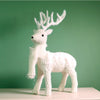 Festive Iridescent Woven Blitzen Reindeer