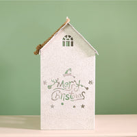 Festive Metal Hanging House Ornament No:2