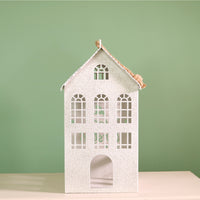 Festive Metal Hanging House Ornament No:2