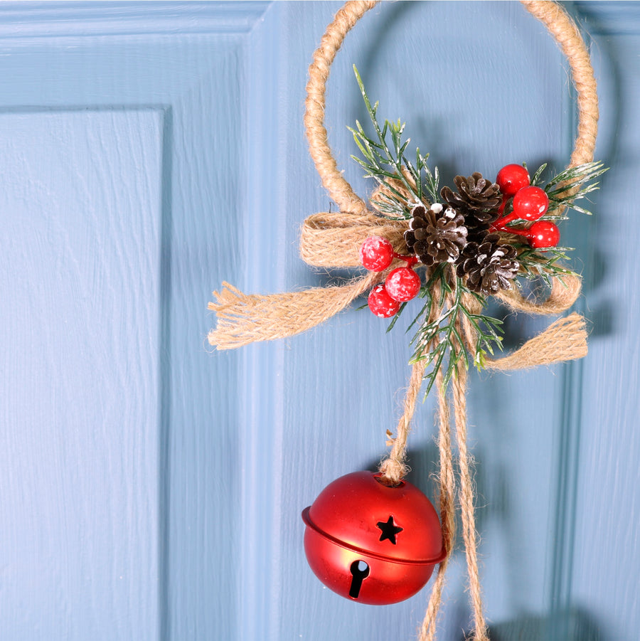 Festive Sleigh Bell Hoop