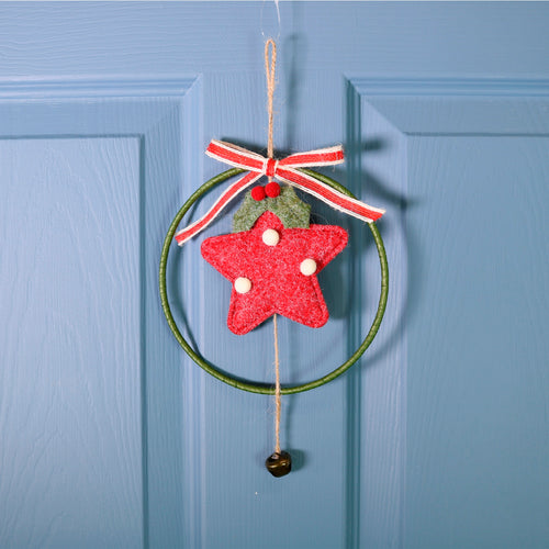 Festive Hanging Star Ring