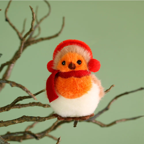 Festive Robins On Clip (2 Designs - Rodney & Rudie)