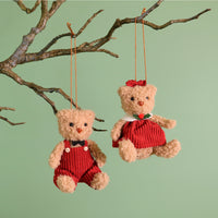 Festive Hanging Bears No2. (2 Designs - Berry & Buttons Bears)