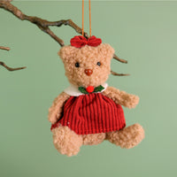 Festive Hanging Bears No2. (2 Designs - Berry & Buttons Bears)