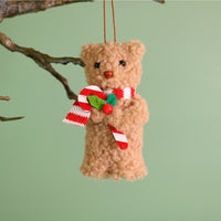 Festive Hanging Bears No4. (2 Designs - (Baxter & Blanche Bears)
