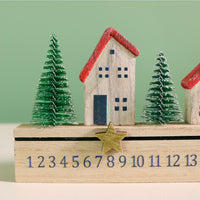 Festive Wooden Countdown To Xmas No:1
