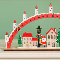 Festive Wooden Countdown Christmas No:02