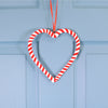 Striped Hanging Heart (15cm)
