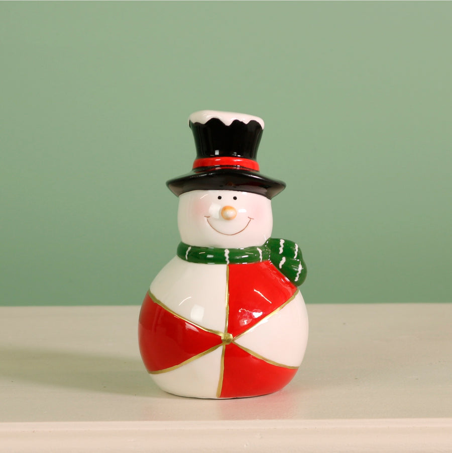 Ceramic Winterberry The Snowman