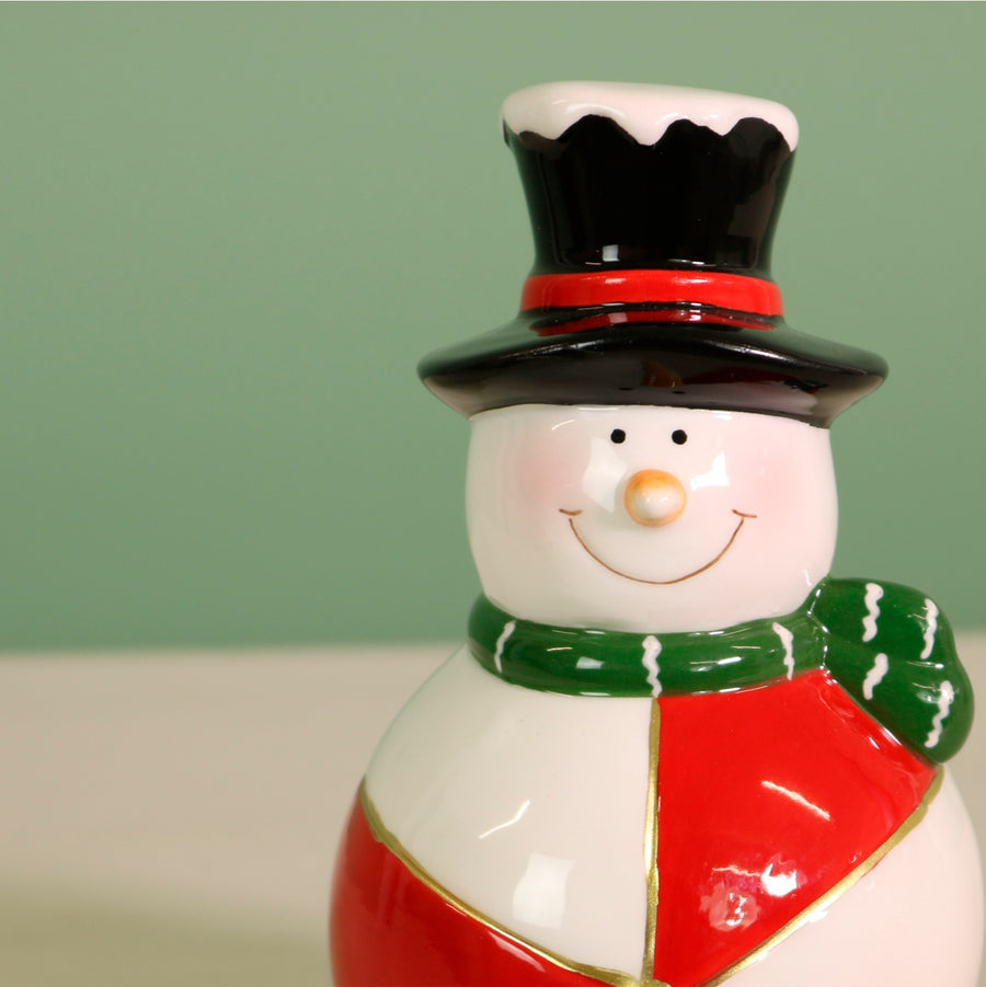 Ceramic Winterberry The Snowman