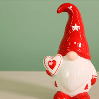 Ceramic Topsy The Gnome Ornament