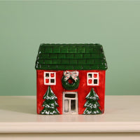 Ceramic Ho Ho Hideout Light Up Cottage