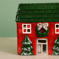 Ceramic Ho Ho Hideout Light Up Cottage