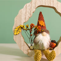 Autumn Wooden Reginald The Gonk Ornament