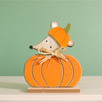 Autumn Wooden Gourd-Geous Ornament