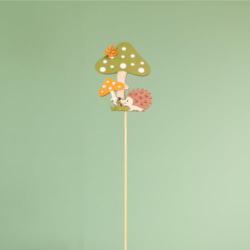 Autumn Hedgley The Hedgehog Wooden Pic