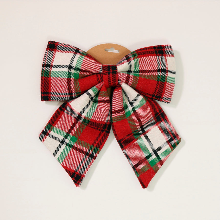 Festive Fleece Bow (Large)
