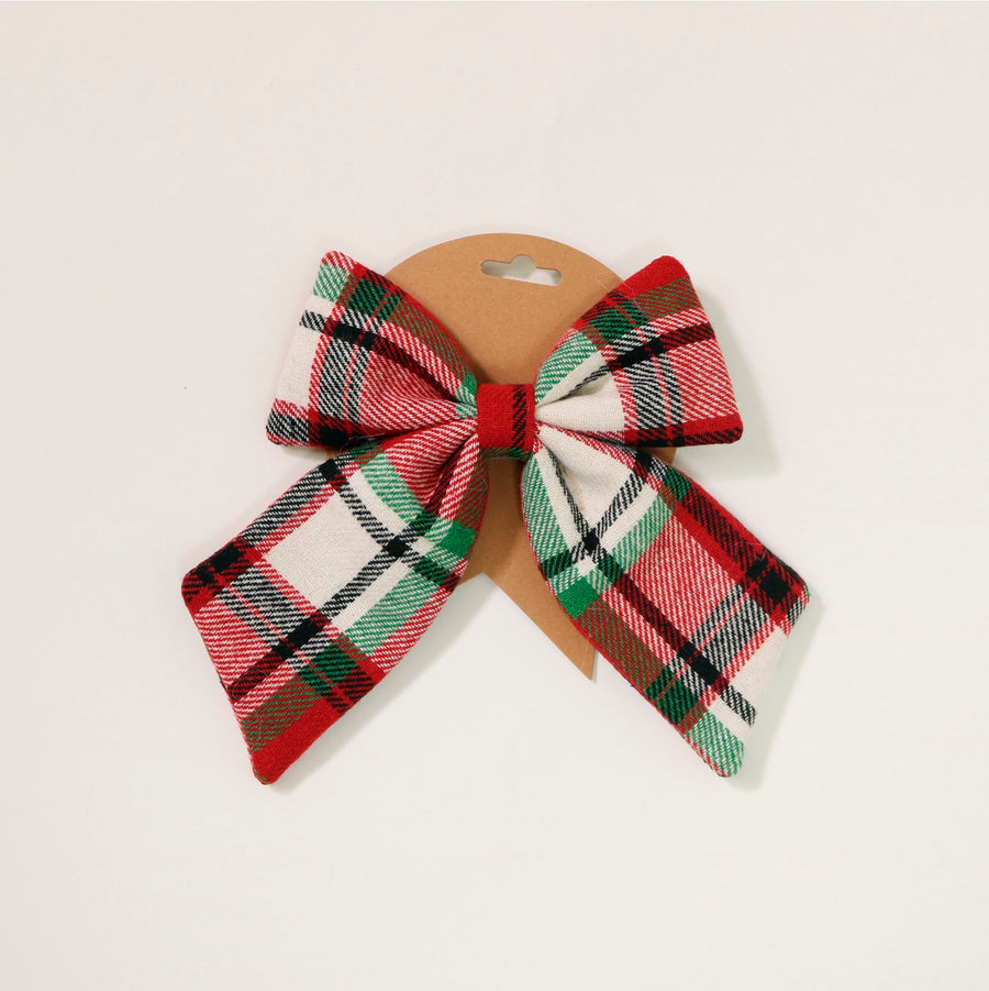 Festive Fleece Bow (Small)