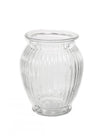 Round Ribbed Vase (Height 18cm)