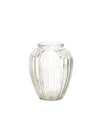 Round Ribbed Vase (Height 11cm)