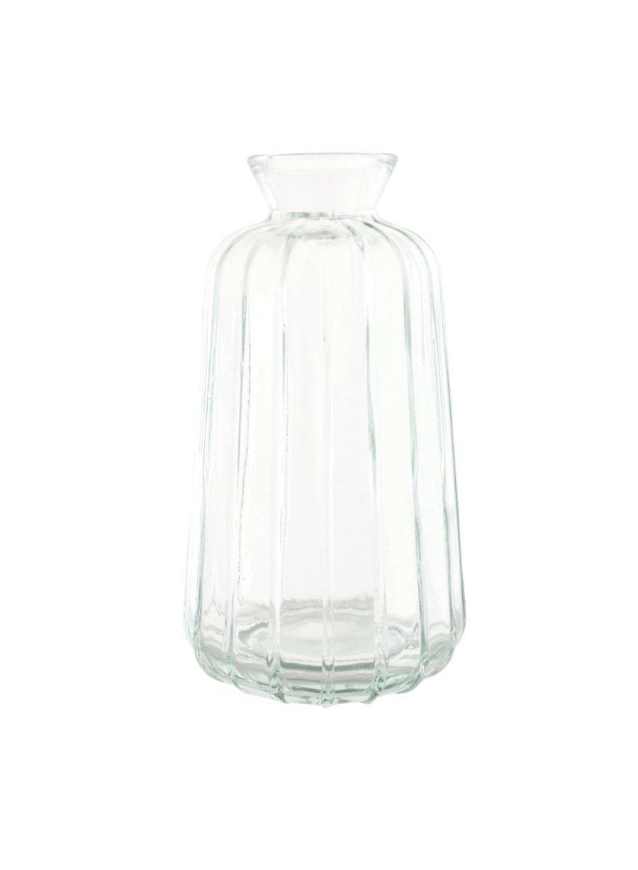 Lined Bottle Vase (13cm)