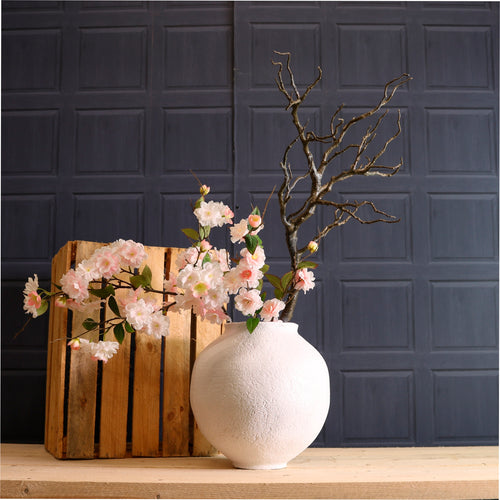 Clay Crafted Vase No:04