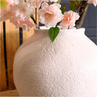 Clay Crafted Vase No:04
