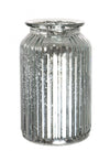 Metallic Rib Jar (18.5cm)