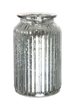 Metallic Rib Jar (18.5cm)