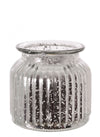 Ribbed Jar (Height 11cm)