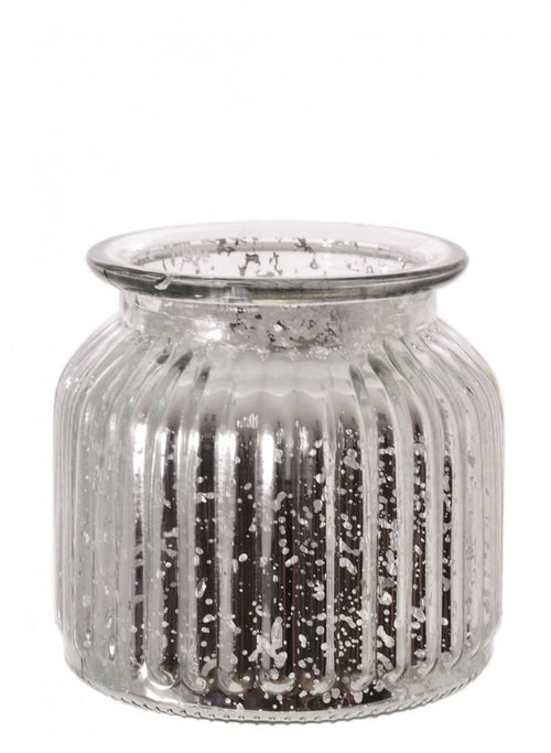 Ribbed Jar (Height 11cm)