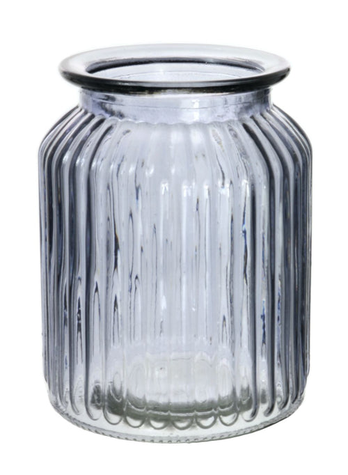 Ribbed Jar 14cm