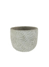 Fern Clay Pot (Height 7cm)