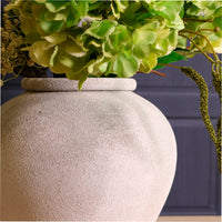 Forged Stonecast Vase No.01 Light Grey