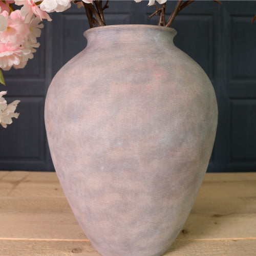 Artisan Stone Vase No:03 <br>(Height 32cm)