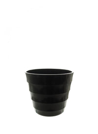 Ribbed Plastic Pots (8.5cm)
