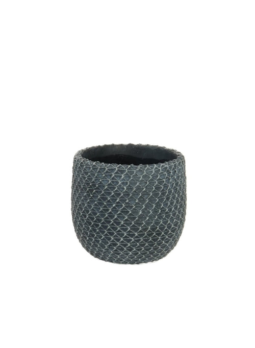 Round Bottom Mesh Clay Pot (Height 10cm)