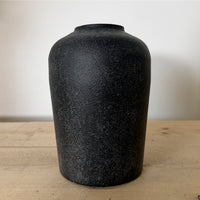 Metal Forged Stone Effect Vase No.03 <br>(Height 23.5cm)