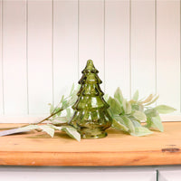 Glass Light Up Domed Christmas Tree