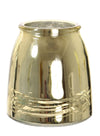 Metallic Swirl Etched Vase (Height 13cm)