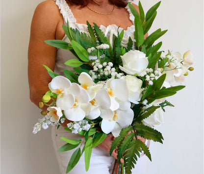 Classic Orchid Bridal Bouquet