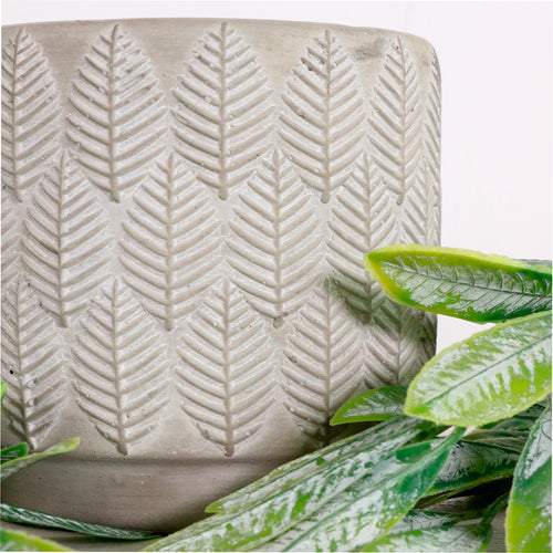 Herbage Clay Pot (Height 10cm)