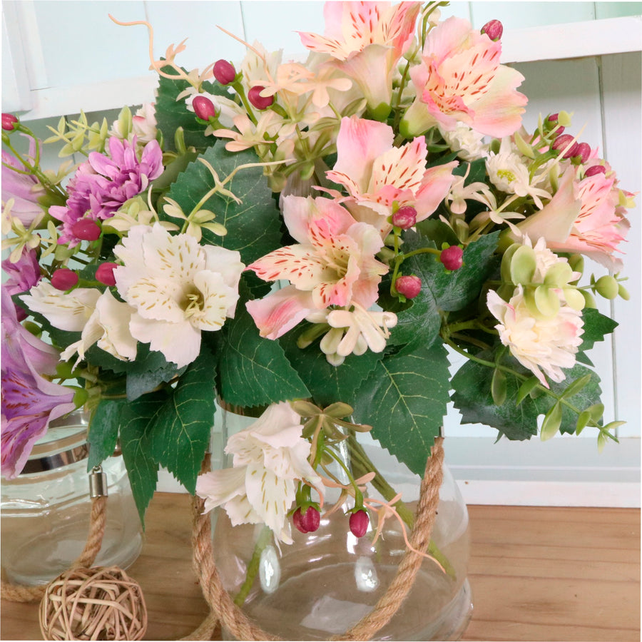 Mixed Alstro & Crysanth Bunch