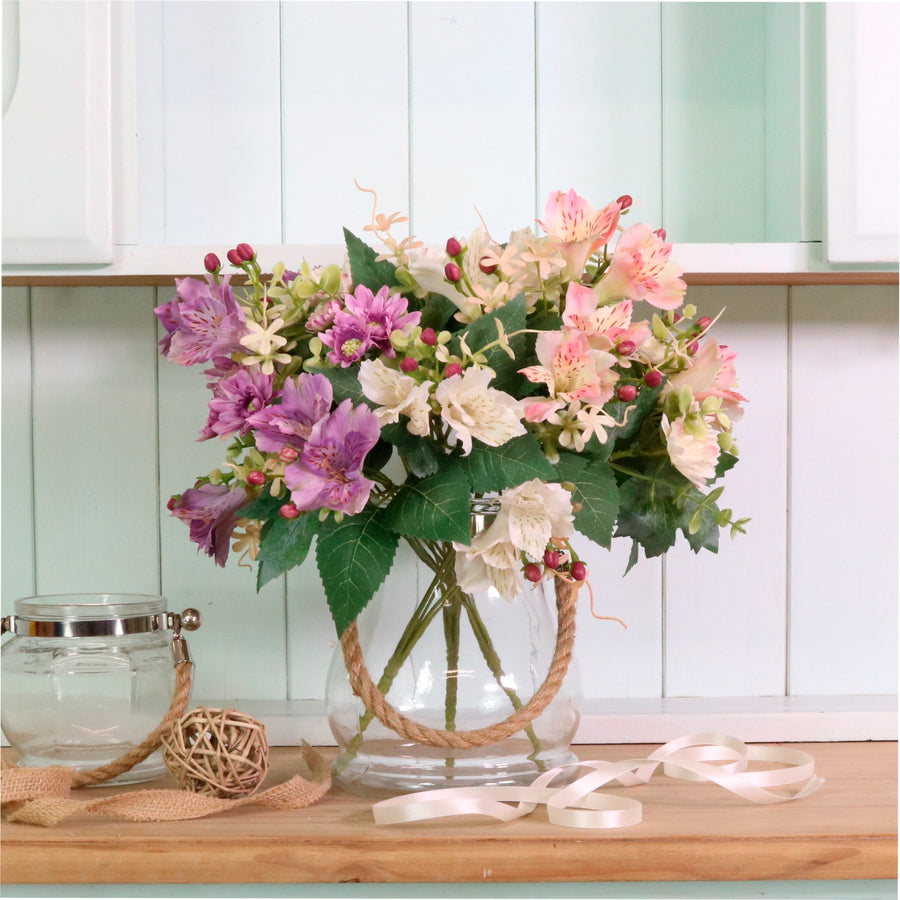 Mixed Alstro & Crysanth Bunch